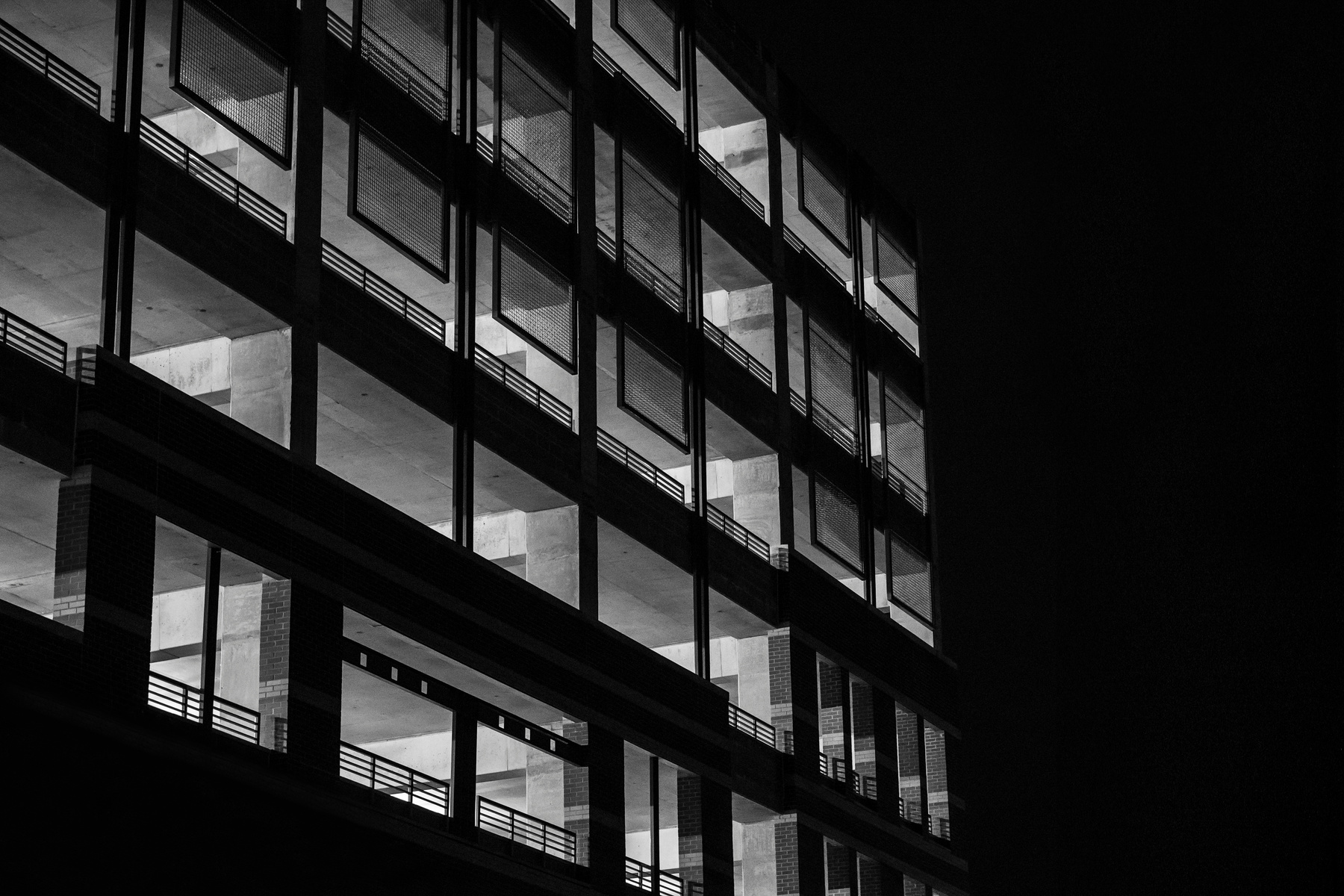 Black High-rise Building